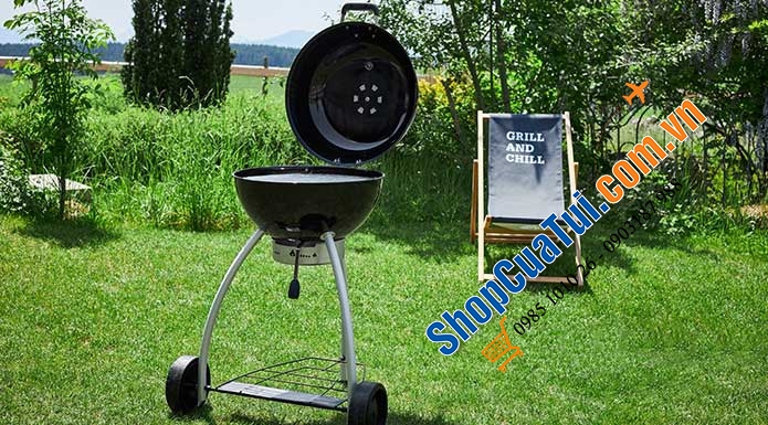 Bếp Nướng than ngoài trời Rösle 25007 No.1 Belly F50 - tiệc nướng ngoài trời không thể thiếu một bếp nướng như này