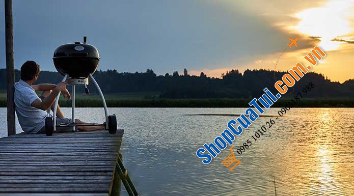 Bếp Nướng than ngoài trời Rösle 25007 No.1 Belly F50 - tiệc nướng ngoài trời không thể thiếu một bếp nướng như này