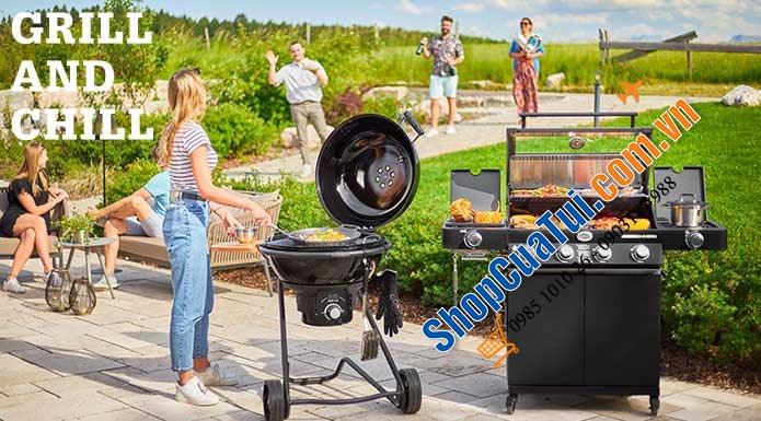 Bếp Nướng than ngoài trời Rösle 25007 No.1 Belly F50 - tiệc nướng ngoài trời không thể thiếu một bếp nướng như này