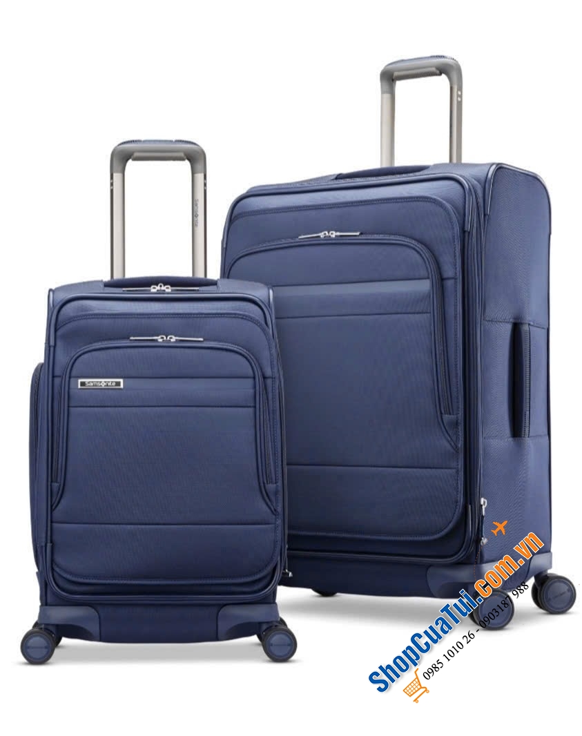 Sét 2 Vali vải Samsonite DLx driver 20 và 25 inch - dòng doanh nhân cao cấp siêu bền