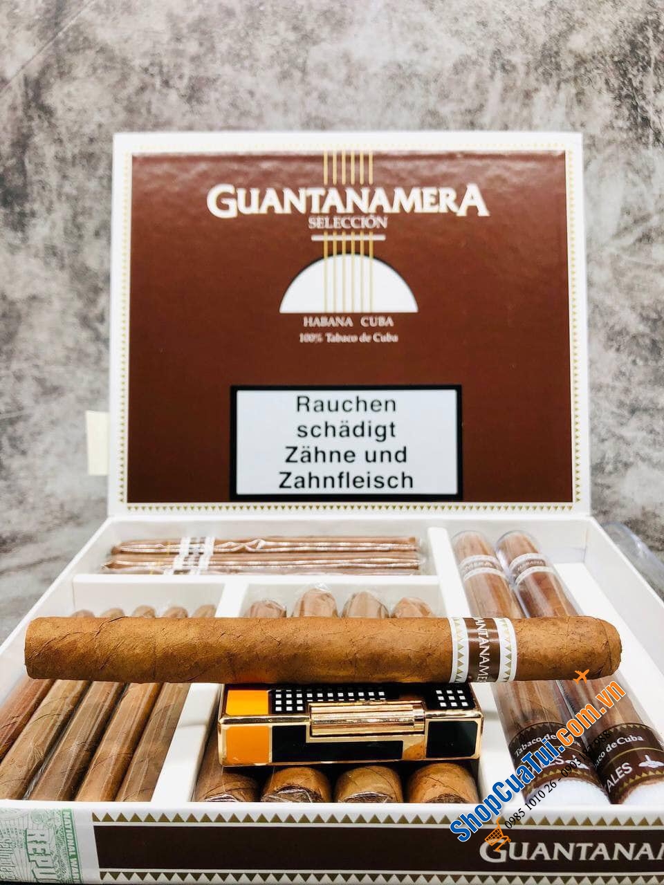Xì gà Guantanamera box 15 điếu - Cigar nội địa Đức siêu ngon