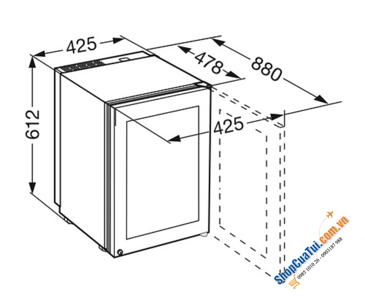 Tủ Bảo Quản Cigar Liebherr Zkes 453-20 Humidor - tủ bảo quản xì gà LIEBHERR ZKES453
