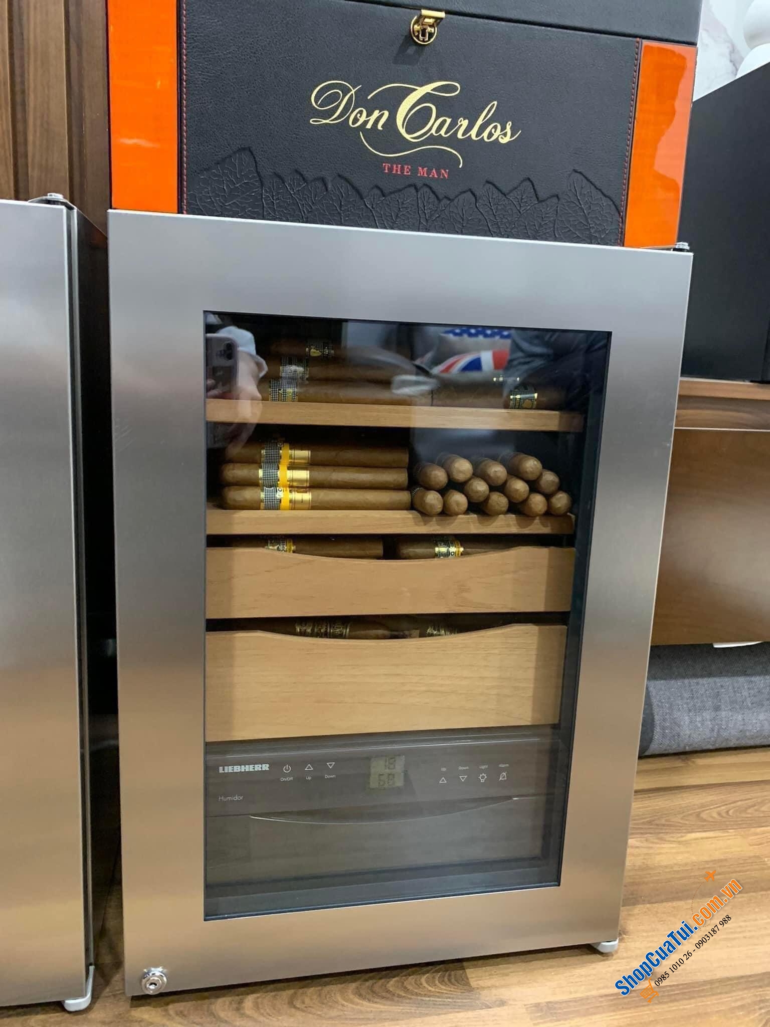 Tủ Bảo Quản Cigar Liebherr Zkes 453-20 Humidor - tủ bảo quản xì gà LIEBHERR ZKES453