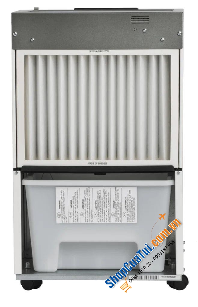 Máy hút ẩm kèm sấy quần áo WOODS LD44 - hút ẩm hiệu quả trong không gian có diện tích lên đến 140 m²