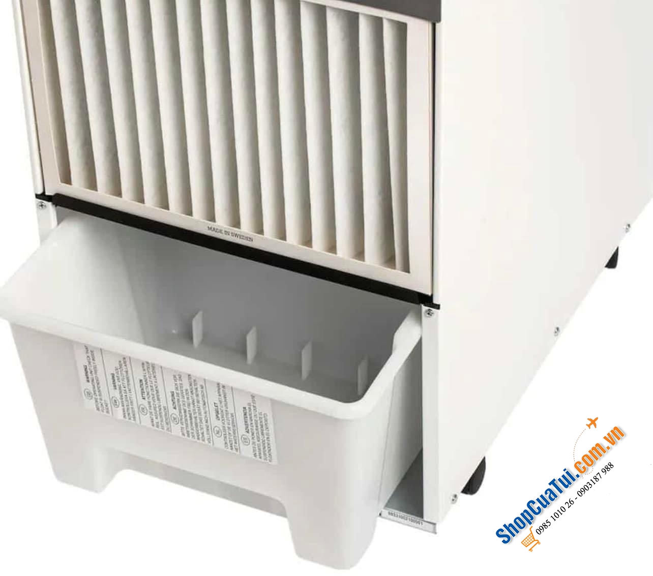 Máy hút ẩm kèm sấy quần áo WOODS LD44 - hút ẩm hiệu quả trong không gian có diện tích lên đến 140 m²