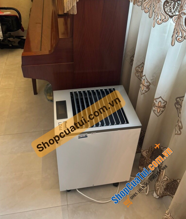 Máy hút ẩm kèm sấy quần áo WOODS LD44 - hút ẩm hiệu quả trong không gian có diện tích lên đến 140 m²