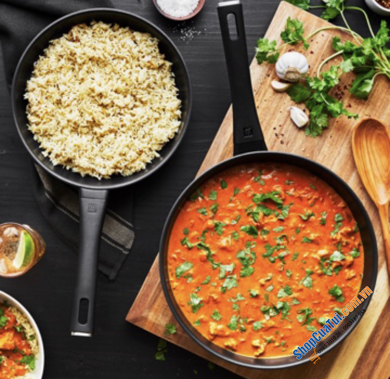 Chảo chống dính ZWILLING MADURA PLUS 20cm dòng advance cao cấp