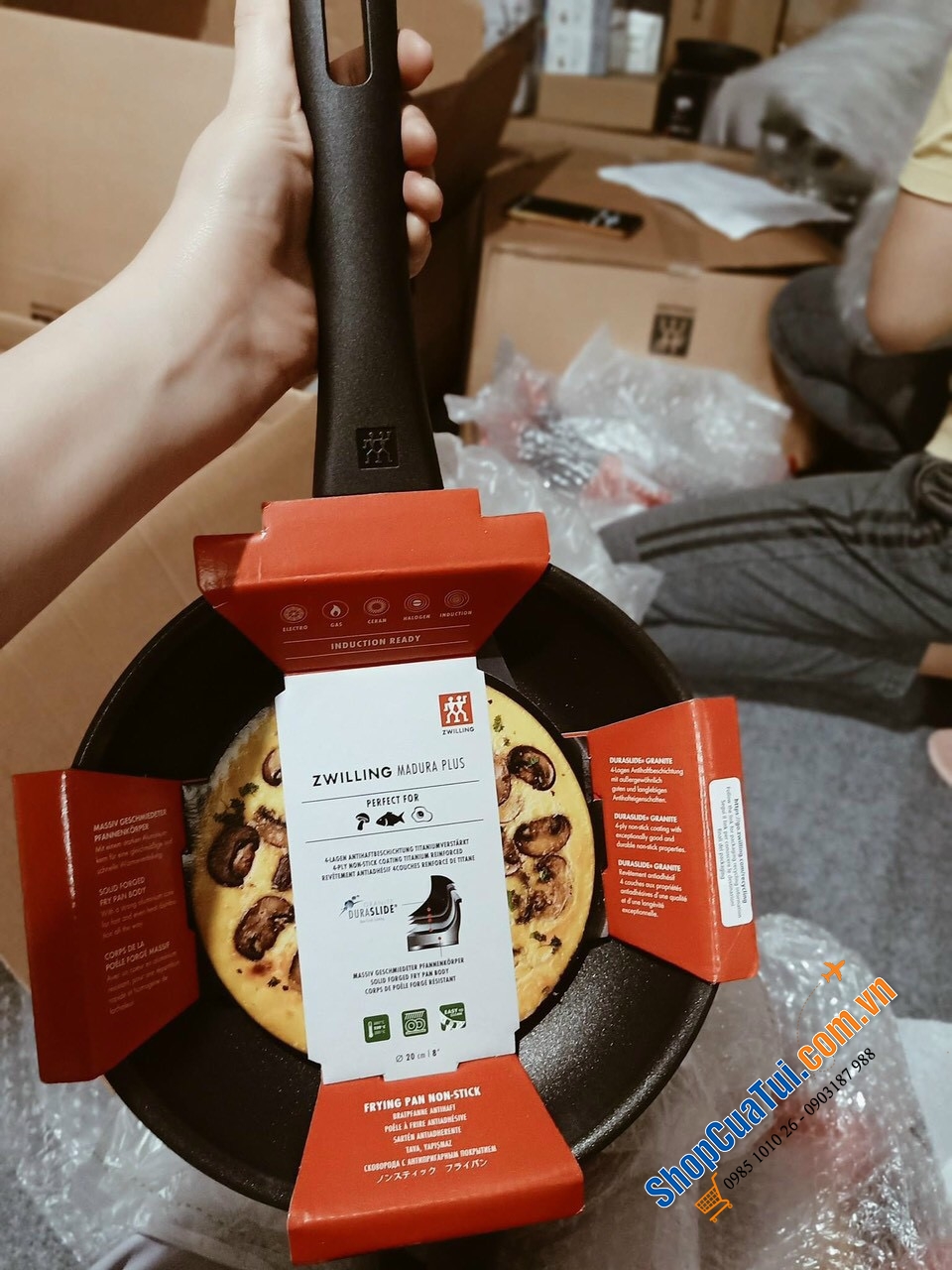 Chảo chống dính ZWILLING MADURA PLUS 28 cm dòng advance cao cấp