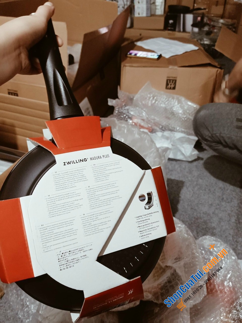 Chảo chống dính ZWILLING MADURA PLUS 28 cm dòng advance cao cấp