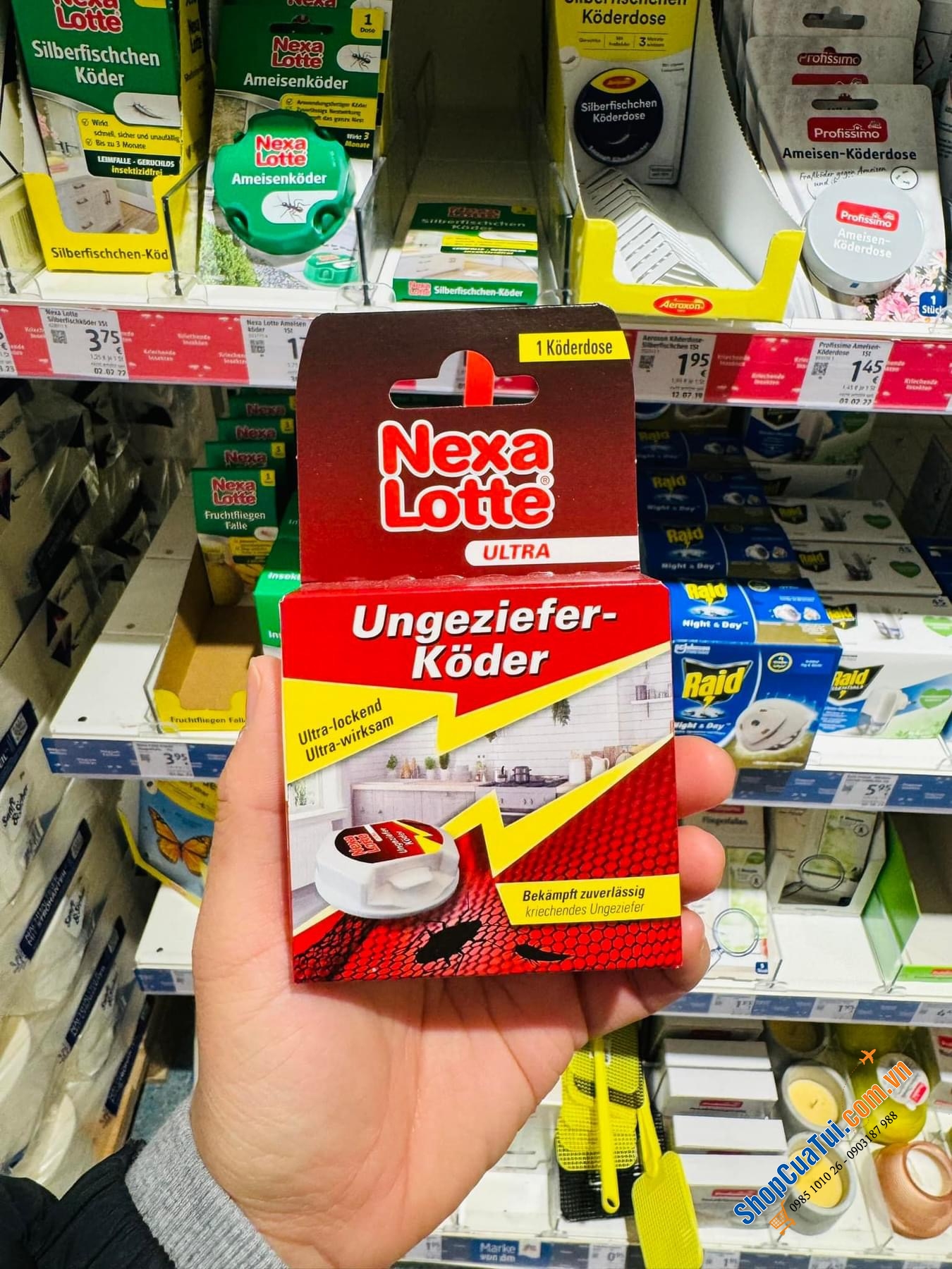 HỘP DIỆT GIÁN VÀ CÔN TRÙNG NEXA LOTTE.