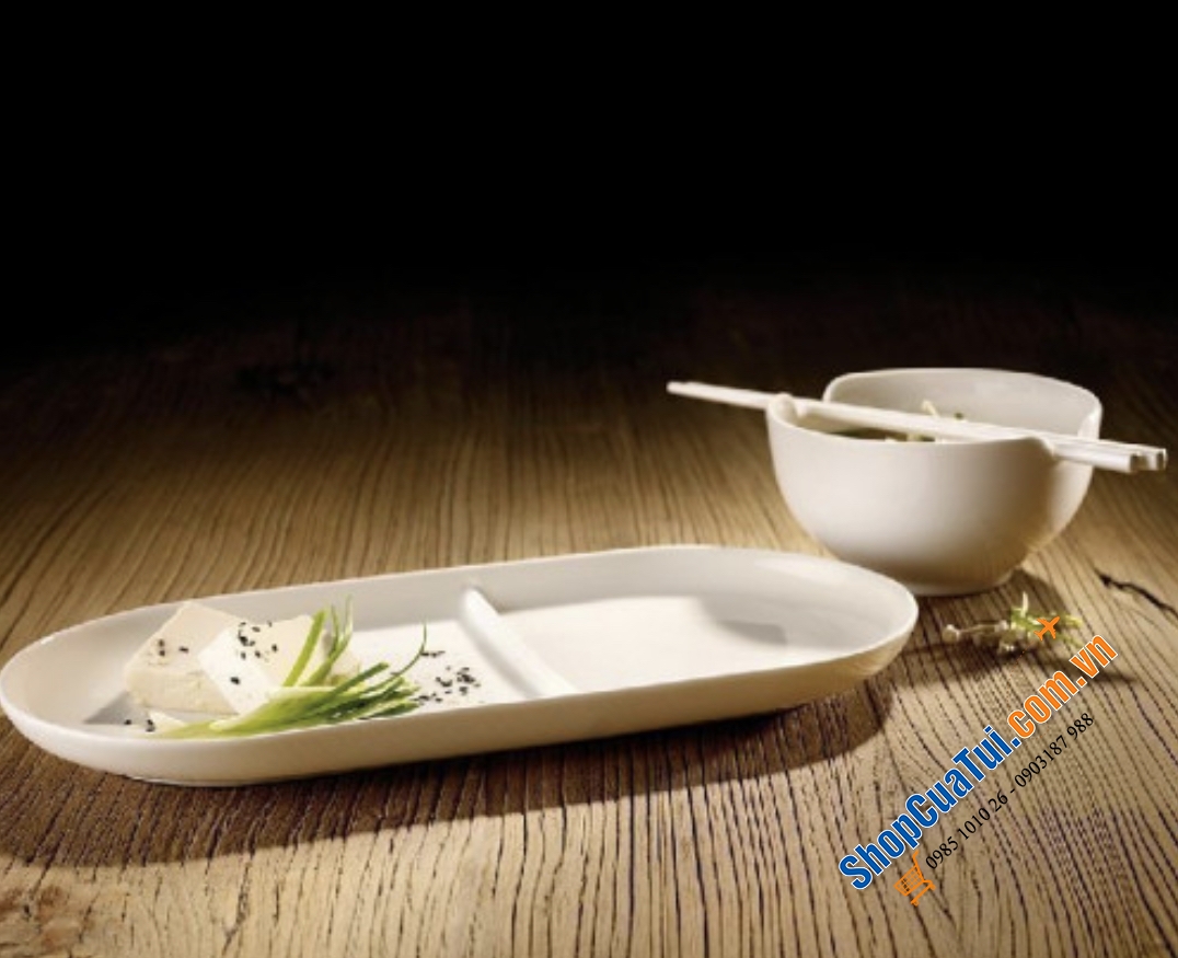 SET 2 KHAY ĐĨA GỐM VILLEROY BOCH PASISION - MADE IN GERMANY