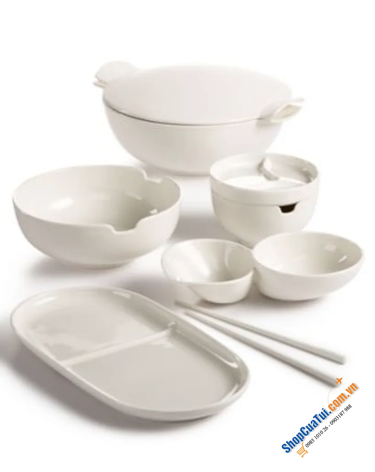 SET 2 KHAY ĐĨA GỐM VILLEROY BOCH PASISION - MADE IN GERMANY