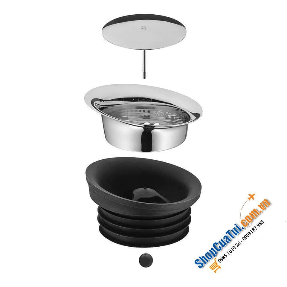 BÌNH NƯỚC THUỶ TINH WMF BASIC 1,5 L CÓ TAY CẦM.