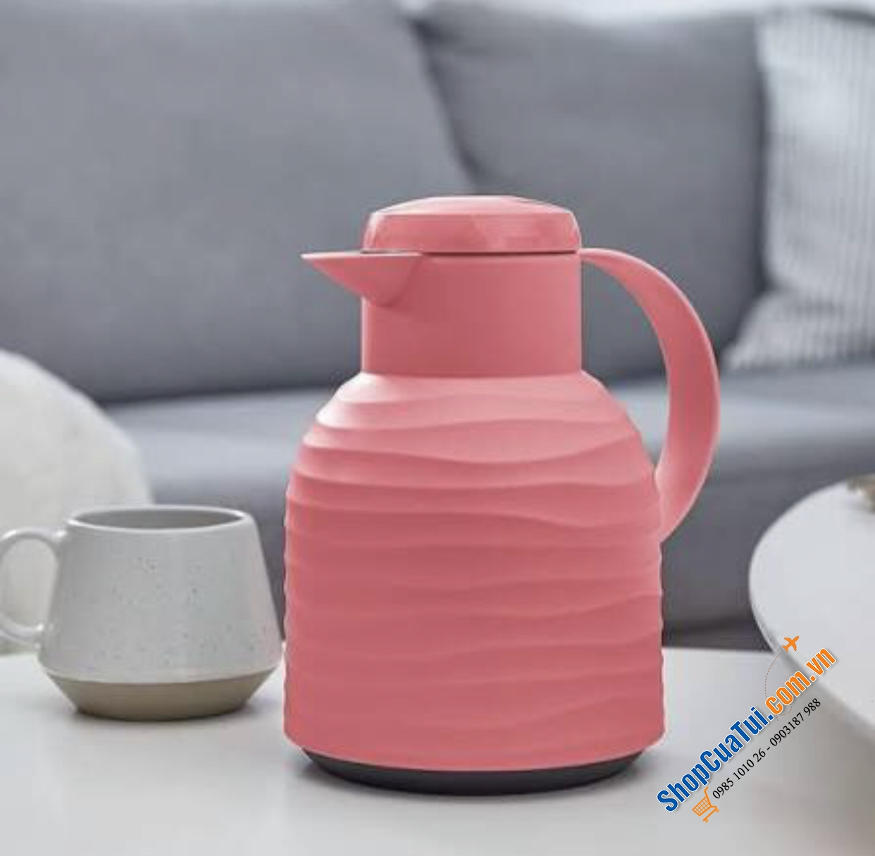 BÌNH GIỮ NHIỆT EMSA SAMBA WAVE 1L MADE IN GERMANY.