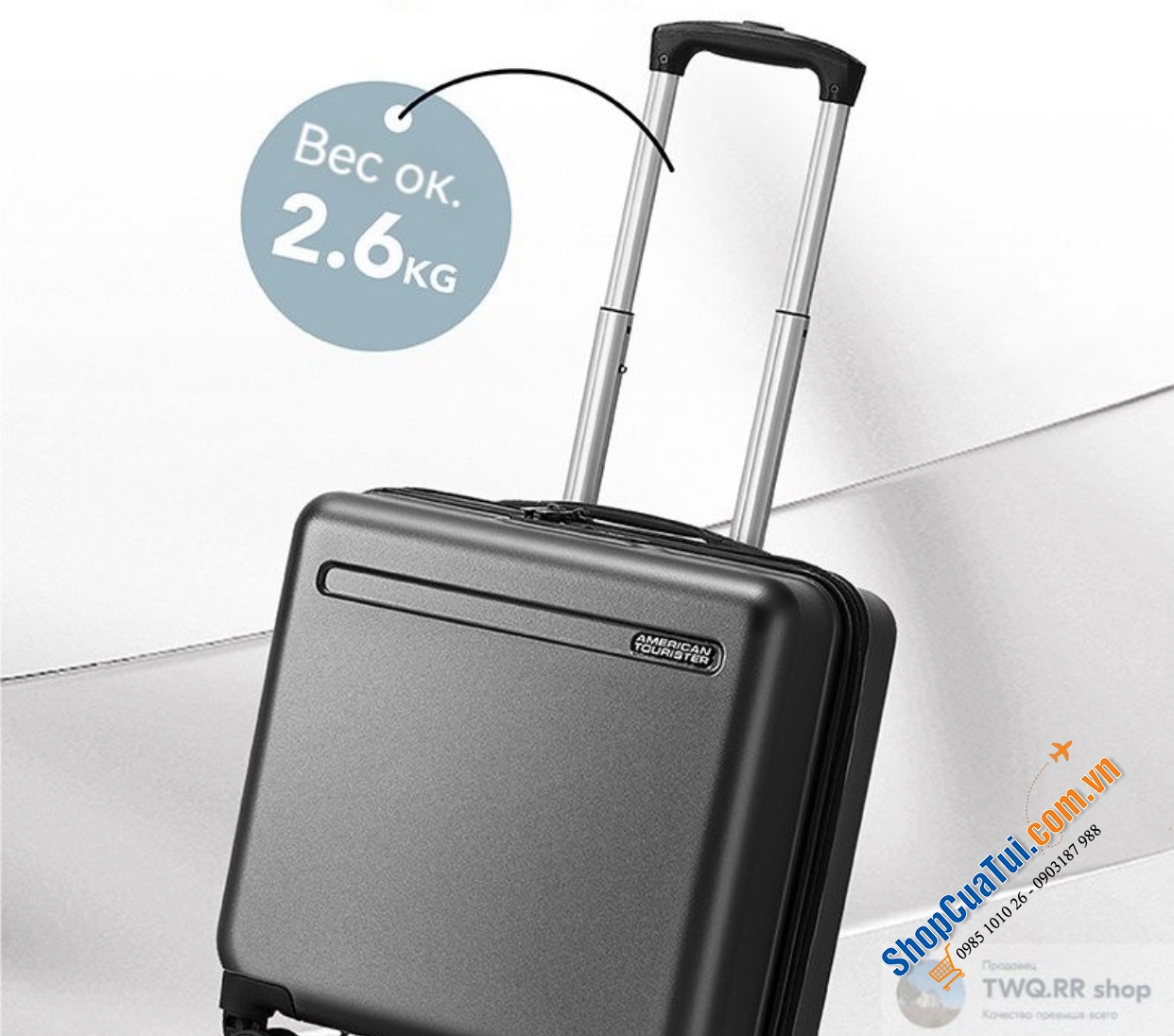 Vali American 18 inch dành cho những chuyến đi công tác ngắn ngày - (tương tự Samsonite)