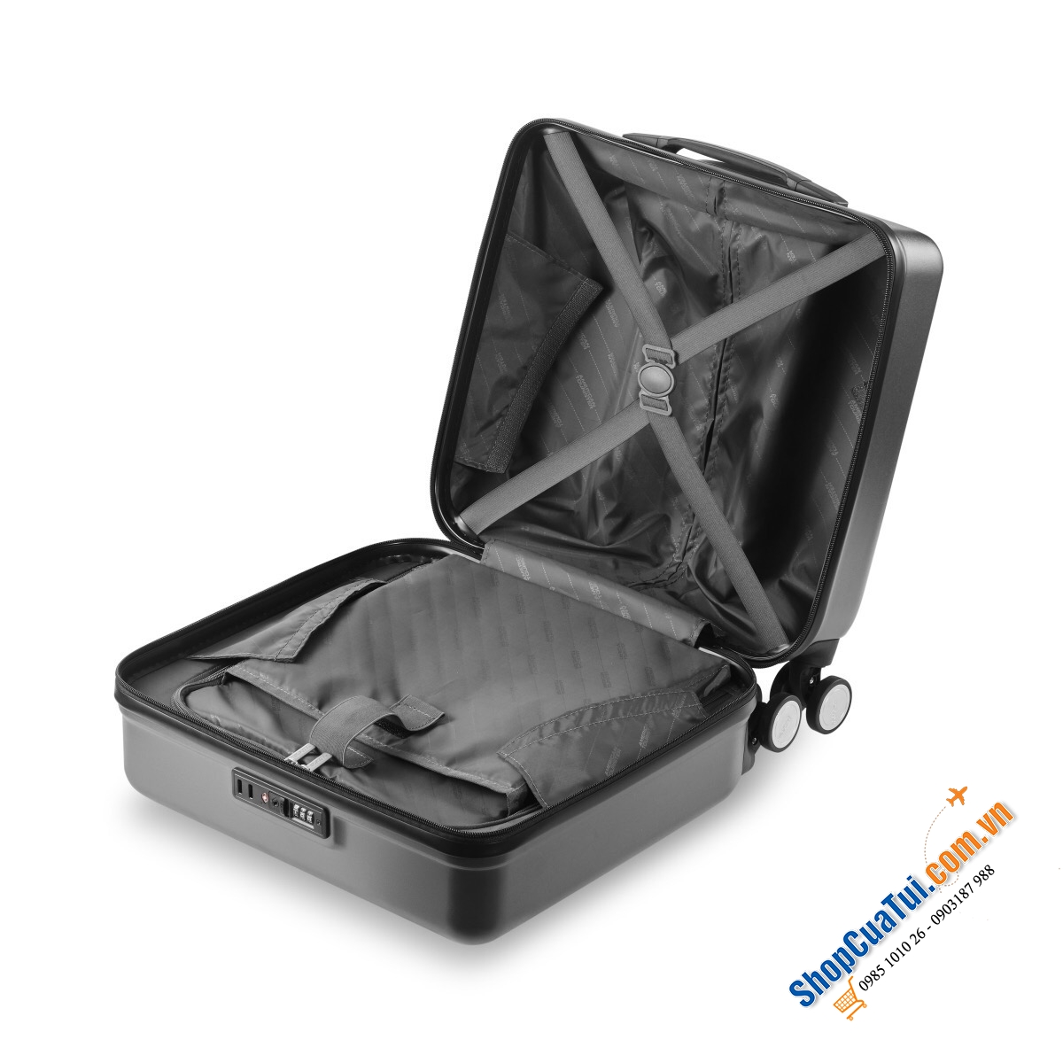 Vali American 18 inch dành cho những chuyến đi công tác ngắn ngày - (tương tự Samsonite)