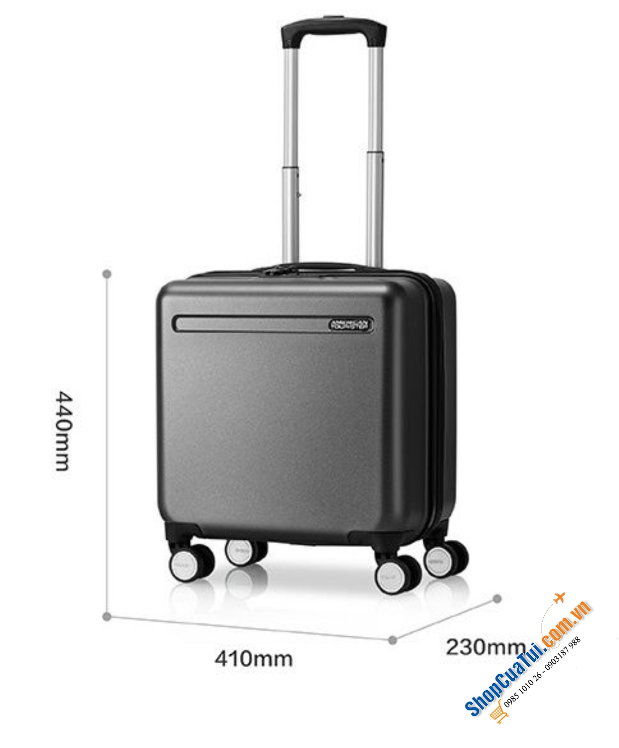 Vali American 18 inch dành cho những chuyến đi công tác ngắn ngày - (tương tự Samsonite)