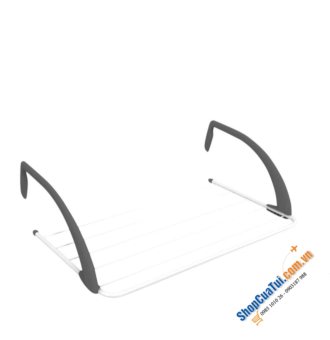 Giá phơi quần áo mini gấp gọn VILEDA - made in Italy cực kỳ hữu ích