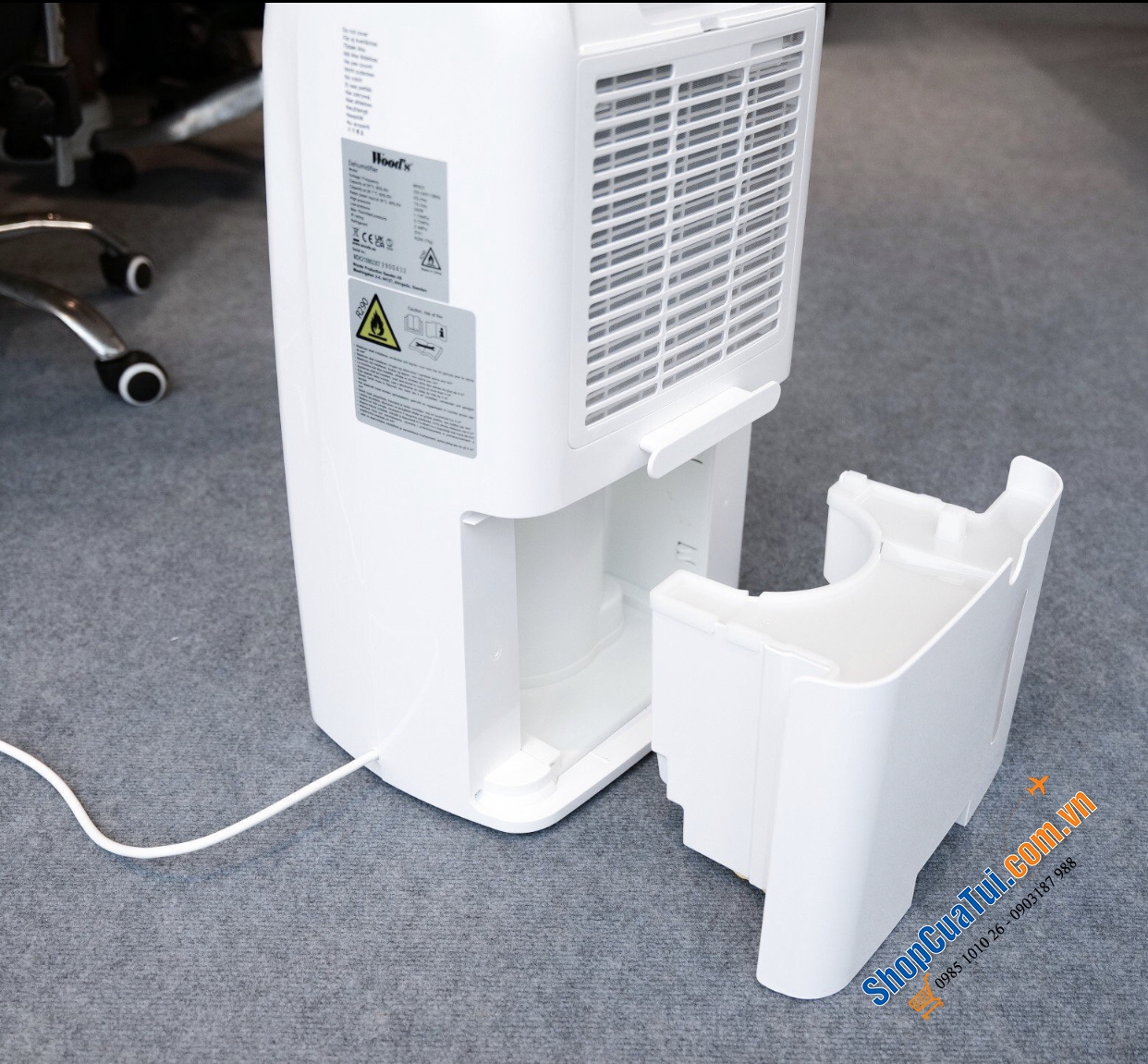 Máy Hút Ẩm Wood’s MDK21 Vận hành tự động, hút ẩm mạnh mẽ cho phòng lên tới 70m2