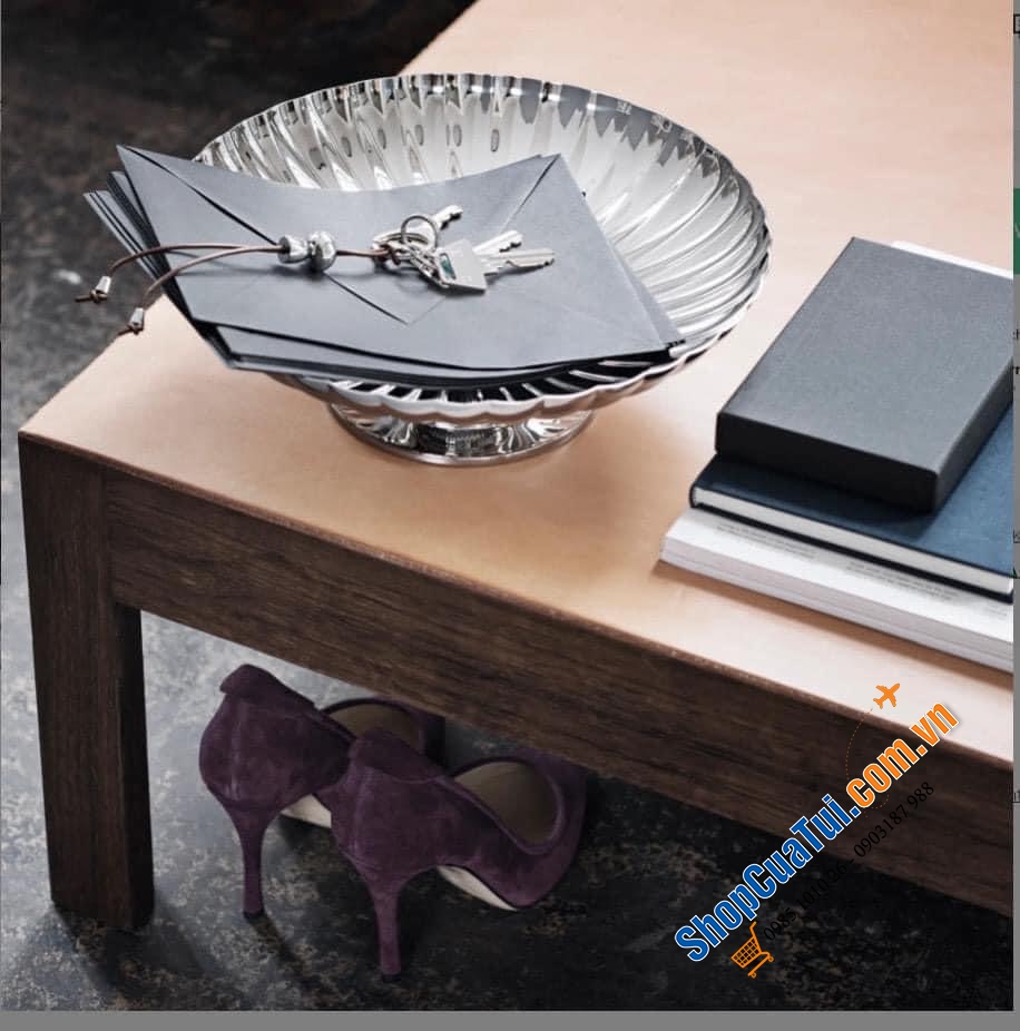 Đĩa chân đế Georg Jensen 28cm