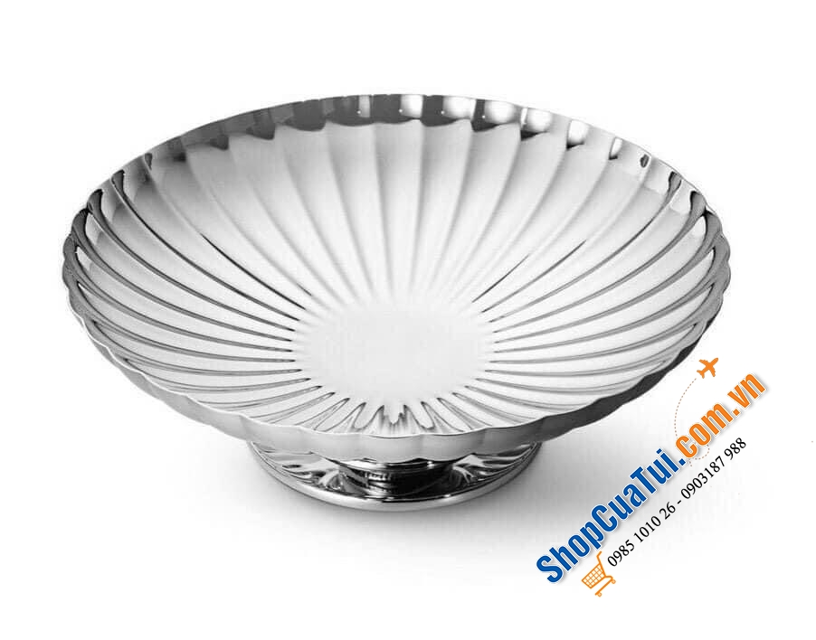 Đĩa chân đế Georg Jensen 28cm