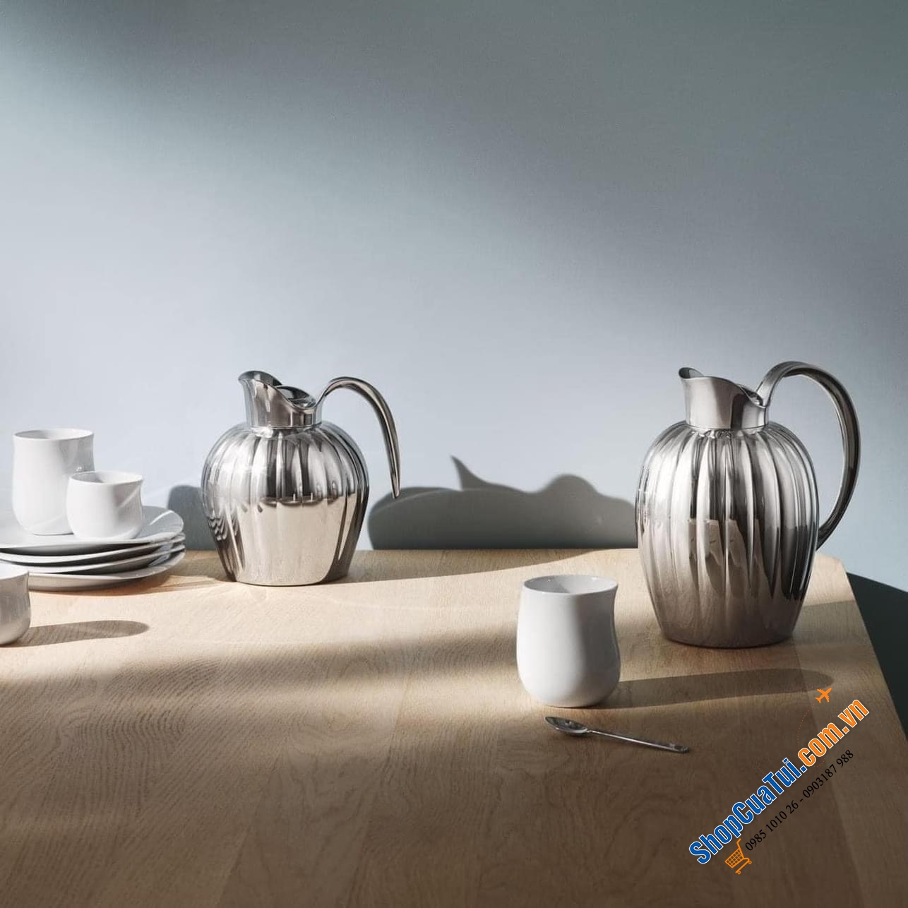 Bình Georg Jensen Bernadotte 1 lít - Bình giữ nhiệt, bình nước hoàn hảo của vẻ đẹp tinh tế và công năng sử dụng