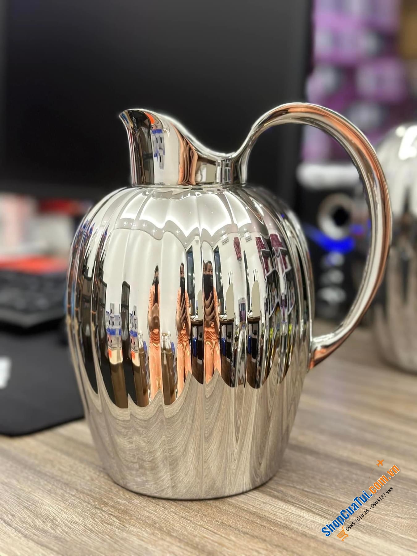 Bình Georg Jensen Bernadotte 0.8 Lít - Bình giữ nhiệt, bình nước hoàn hảo của vẻ đẹp tinh tế và công năng sử dụng