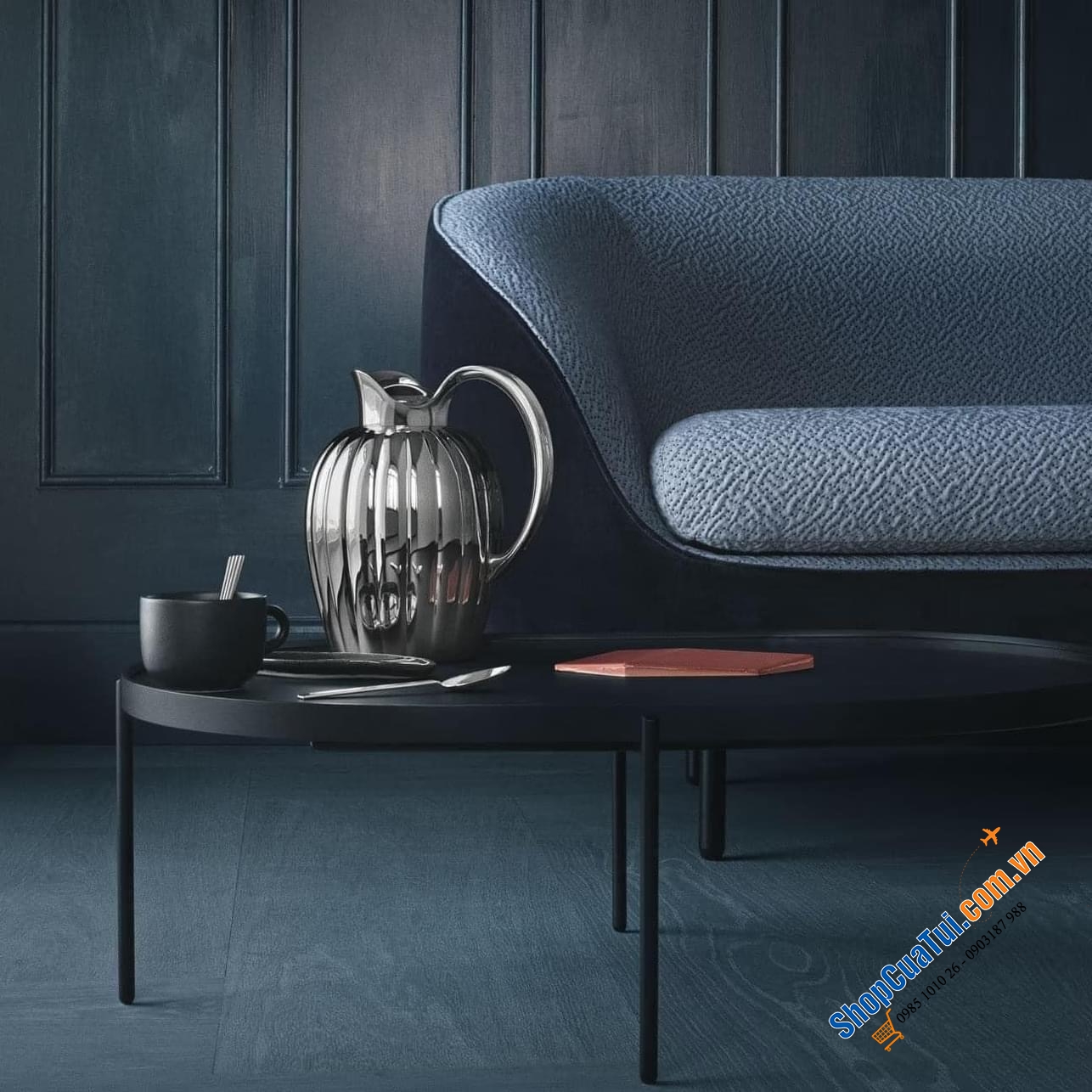 Bình Georg Jensen Bernadotte 0.8 Lít - Bình giữ nhiệt, bình nước hoàn hảo của vẻ đẹp tinh tế và công năng sử dụng