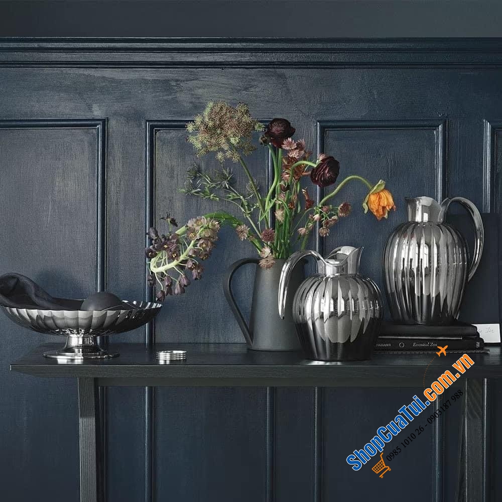 Bình Georg Jensen Bernadotte 0.8 Lít - Bình giữ nhiệt, bình nước hoàn hảo của vẻ đẹp tinh tế và công năng sử dụng