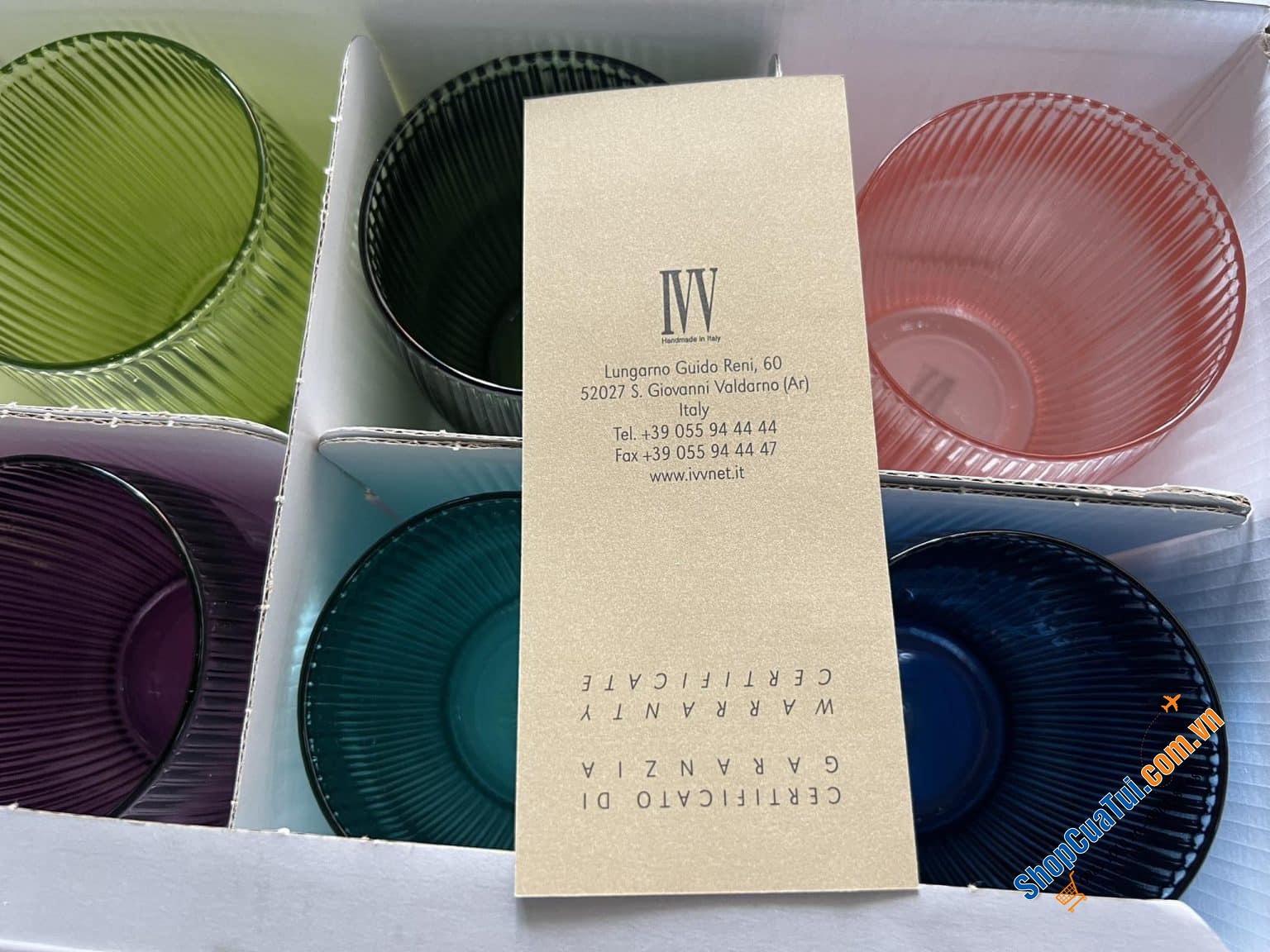 Bộ 6 cốc thuỷ tinh 300ml IVV GluGlu 8675.2