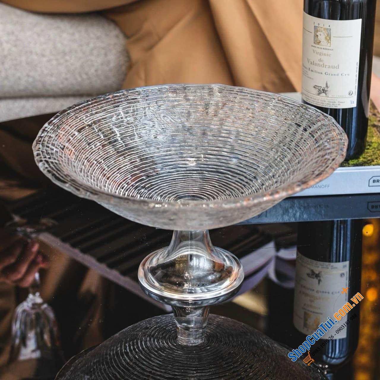 Chân bồng pha lê IVV all in one 31cm