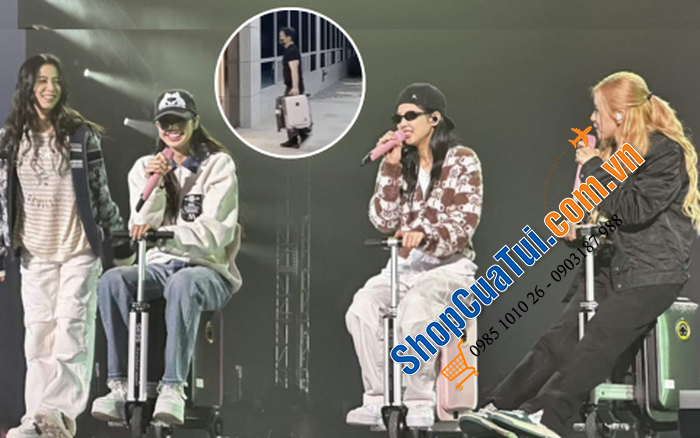 VALI SCOOTER - Dòng mới nhất SE3S - VALI BLACKPINK - Vali xe điện thông minh hot hit