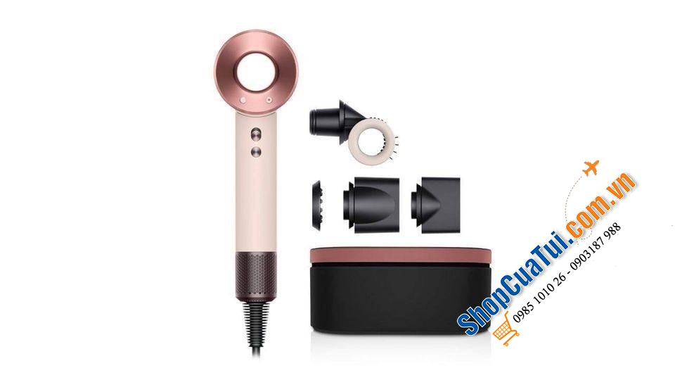 MÁY SẤY TÓC DYSON SUPERSONIC HD15 - NEW MODEL - máy sấy tóc Dyson HD15 màu Ceramic Pink hot hit màu hồng