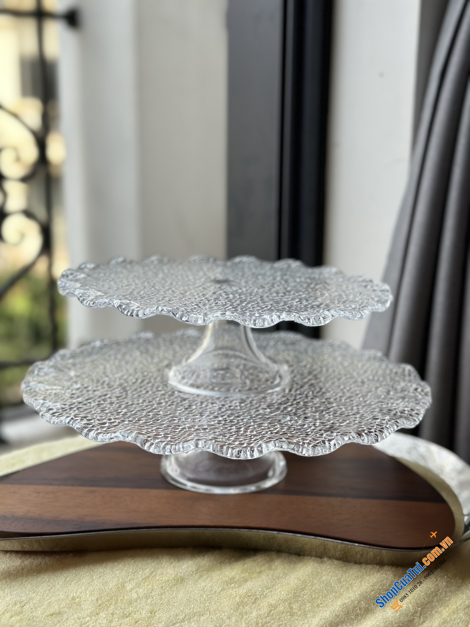 Chân bồng pha lê IVV Special size 26cm