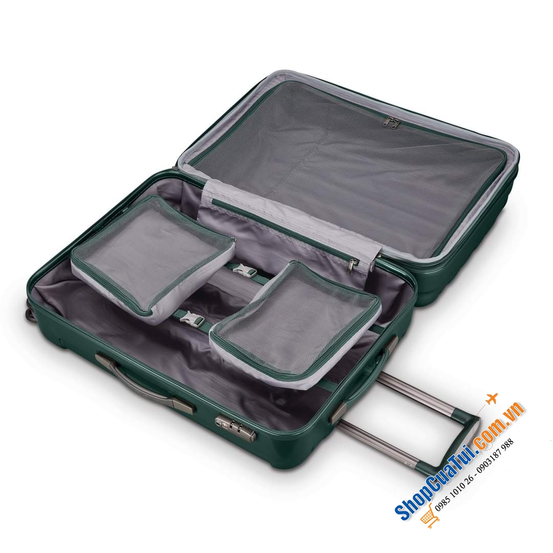 Valy Samsonite On-Air 3 - Dòng cao cấp size 25 inch (size trung) với 2 màu xanh hoặc xám