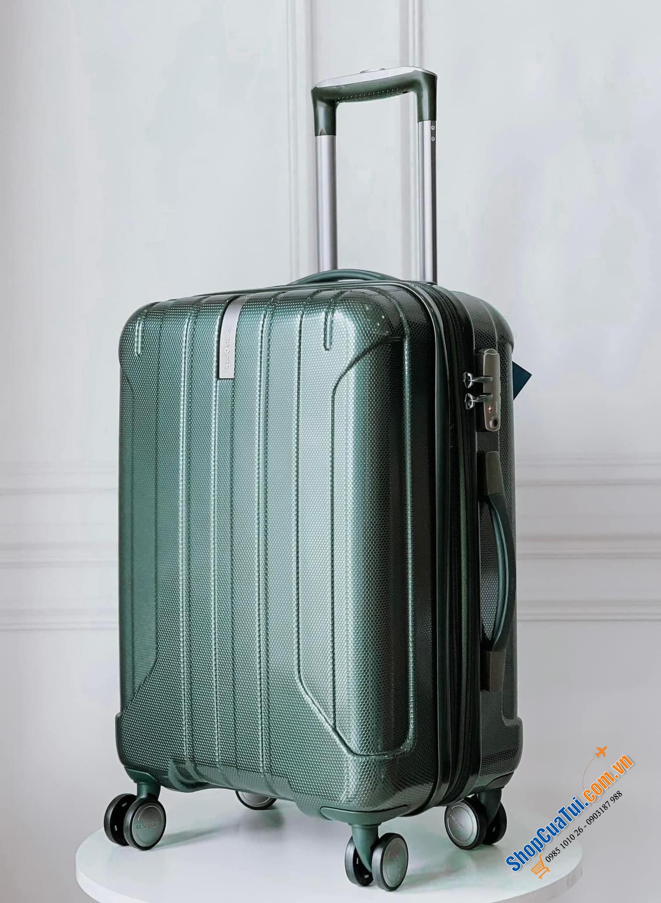 Valy Samsonite On-Air 3 - Dòng cao cấp size 25 inch (size trung) với 2 màu xanh hoặc xám