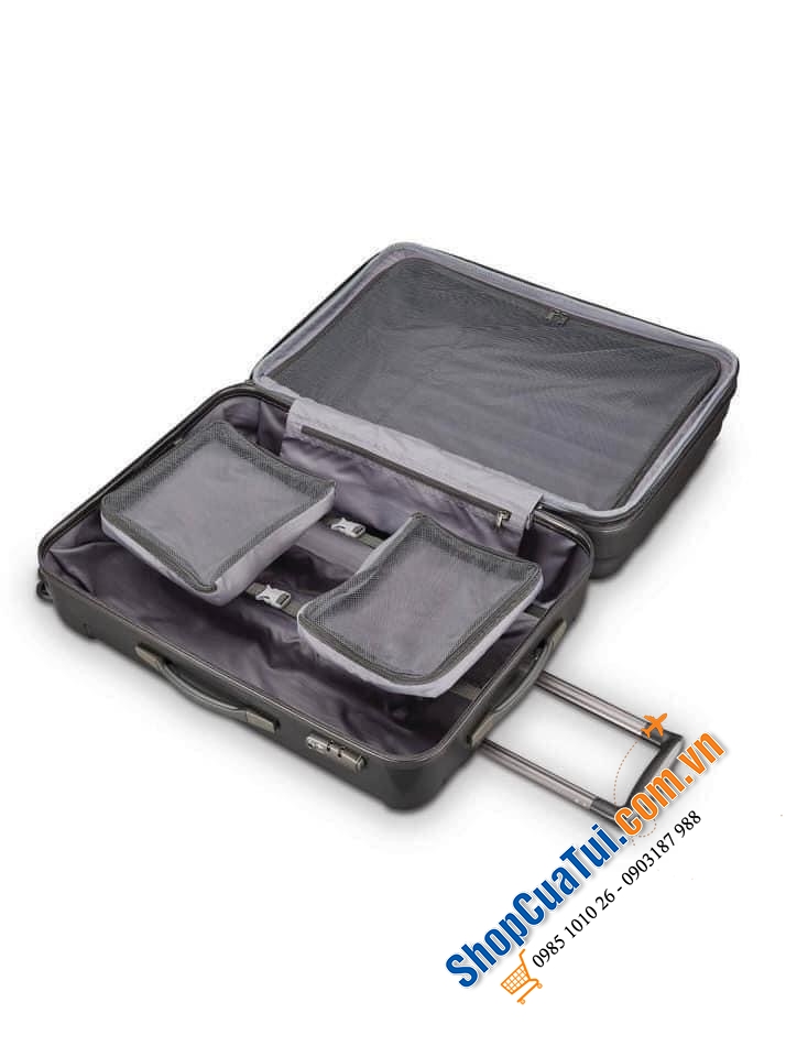 Valy Samsonite On-Air 3 - Dòng cao cấp size 25 inch (size trung) với 2 màu xanh hoặc xám