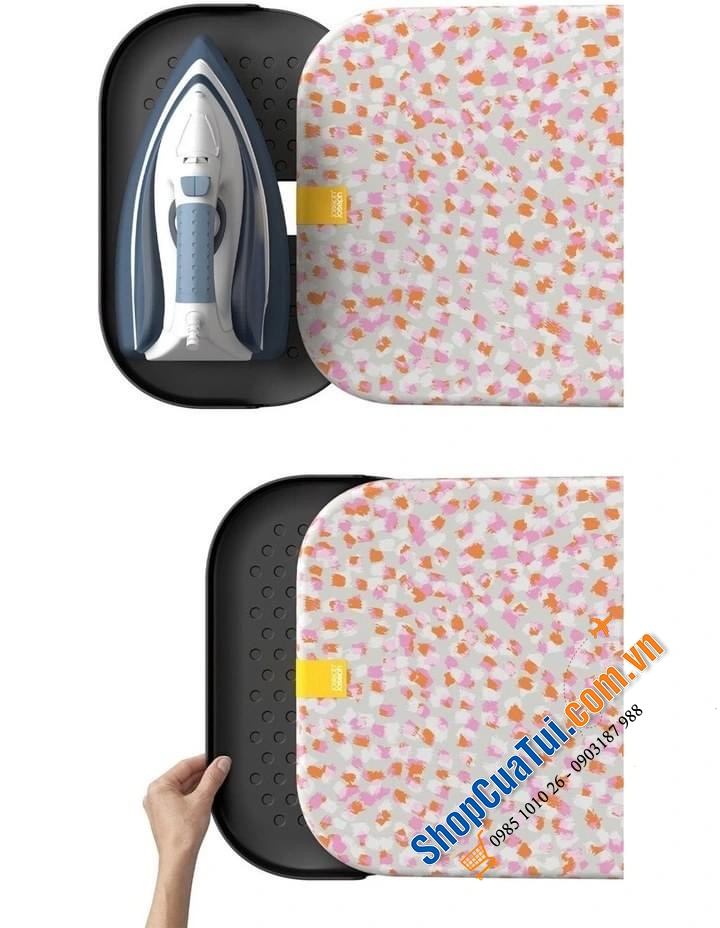 Cầu là để ủi đồ chân cao Joseph Joseph Glide Max (Peach Blossom) 50029