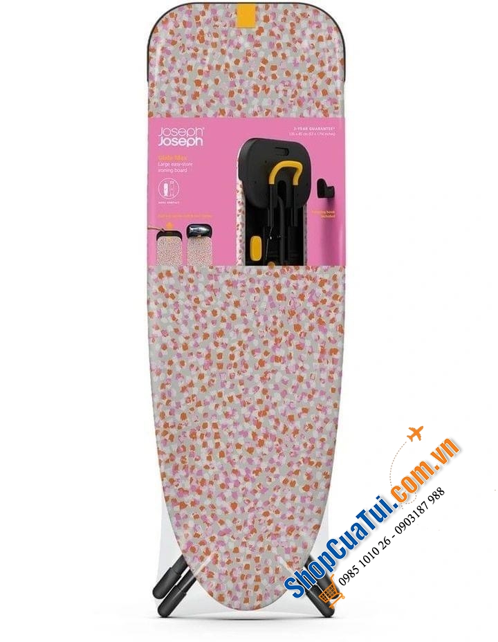 Cầu là để ủi đồ chân cao Joseph Joseph Glide Max (Peach Blossom) 50029