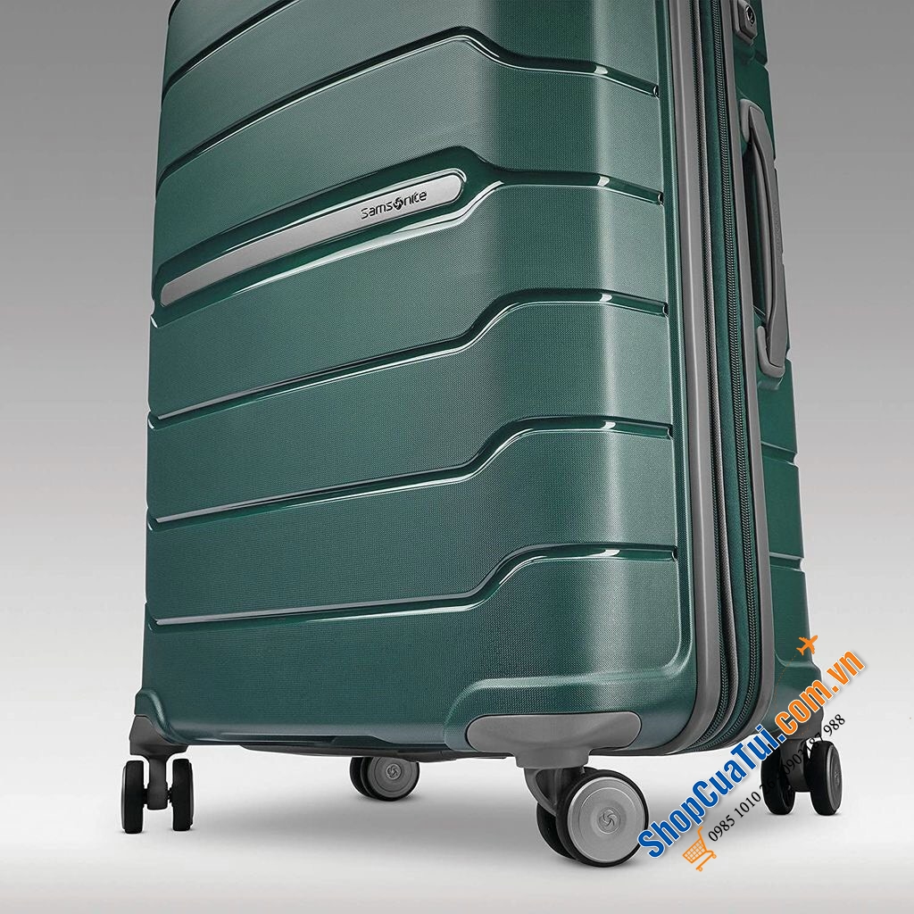 VALY SAMSONITE DÒNG FREEFORM 21 inch màu xanh lá CỰC SÀNH ĐIỆU CỰC HOT CỦA HÃNG - SX tại INDIA