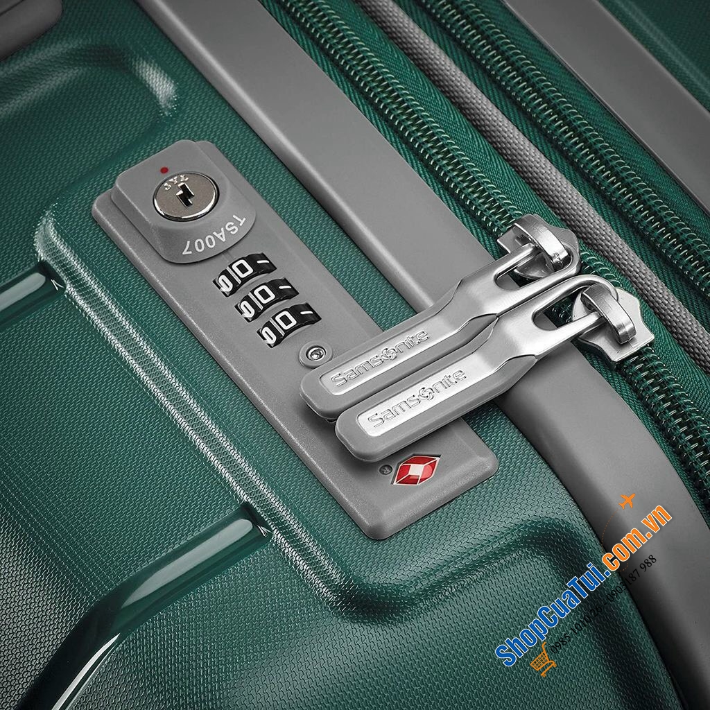 VALY SAMSONITE DÒNG FREEFORM 21 inch màu xanh lá CỰC SÀNH ĐIỆU CỰC HOT CỦA HÃNG - SX tại INDIA