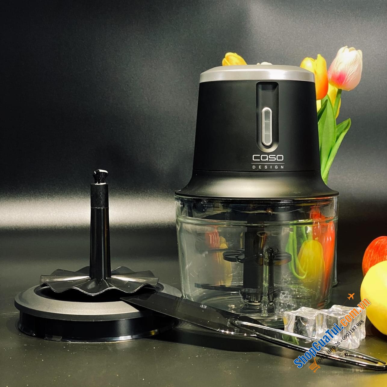 Máy xay thực phẩm đa năng CASO Chop & Go - 1L.