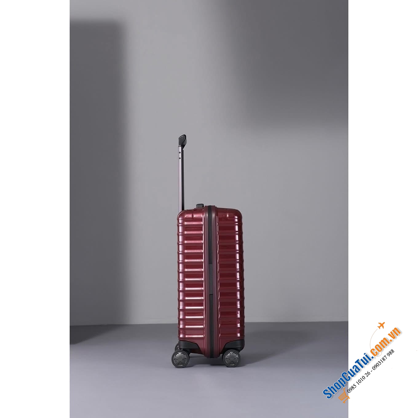 Valy Titan size cabin - Vali sản xuất tại Đức (Made in Germany) siêu xịn màu xanh, đỏ, đen