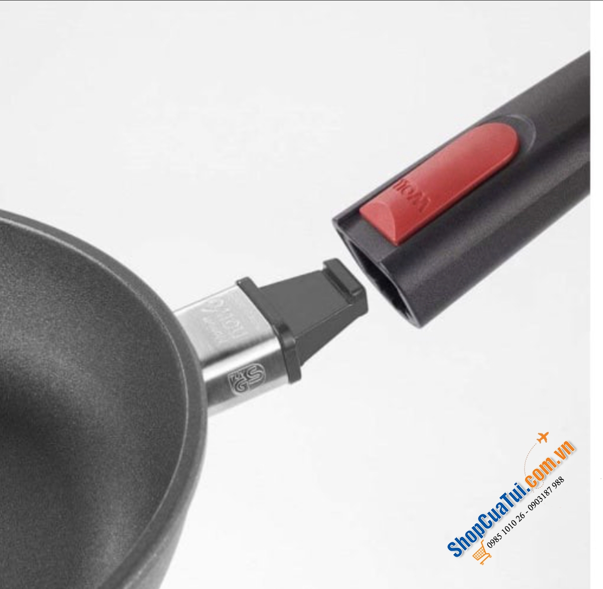 CHẢO CHỐNG DÍNH 24 CM TAY RỜI WOLL DIAMOND LITE  - Made in Germany.