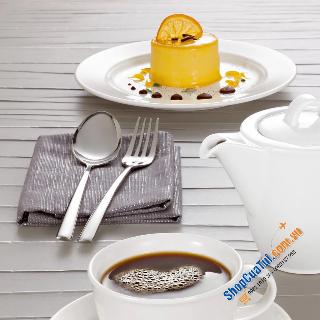 Bộ dao dĩa Piedmont 4 món Villeroy & Boch dành cho 1 người dùng - thép không gỉ 18/10