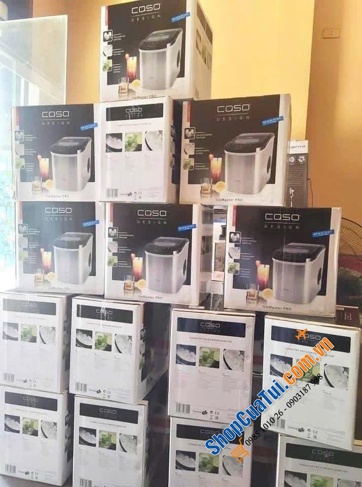 MÁY LÀM ĐÁ CASO ICE MASTER PRO 3301, với công nghệ làm đá sạch và siêu nhanh (chỉ 6-10 phút) vô cùng hữu ích