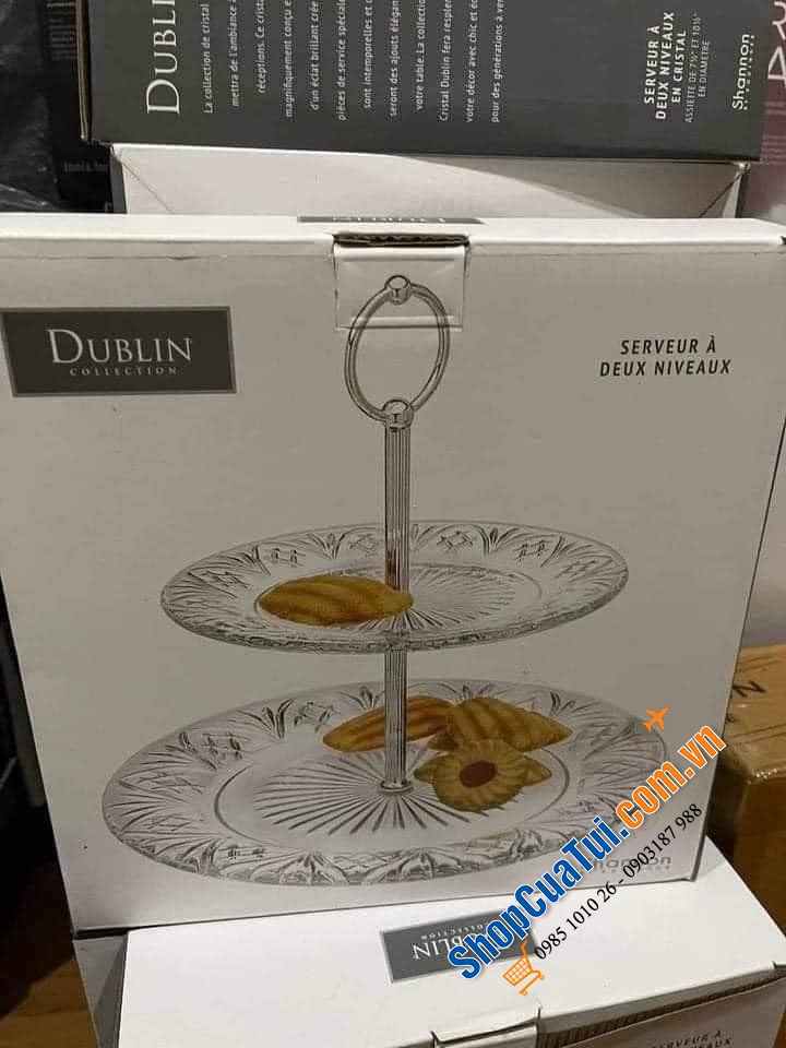 KHAY BÁNH PHA LÊ 2 TẦNG DUBLIN