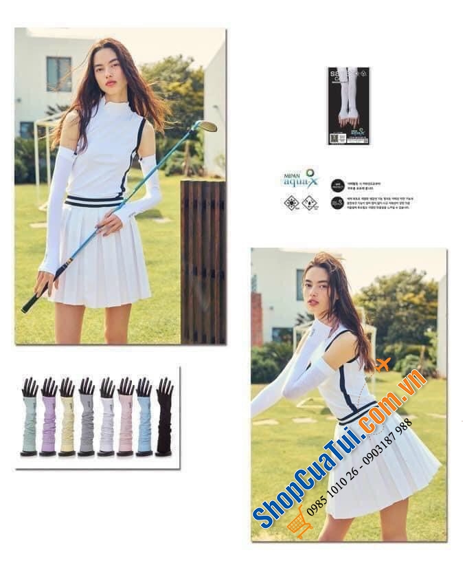 Găng tay chống nắng, chống tia UV, găng tay làm mát Salua đứng đầu Hàn Quốc