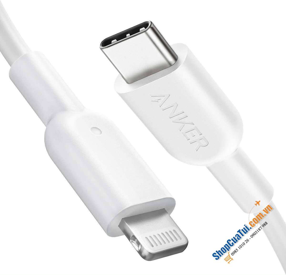 Cáp sạc Iphone Anker USB C to Lightning 1,8m