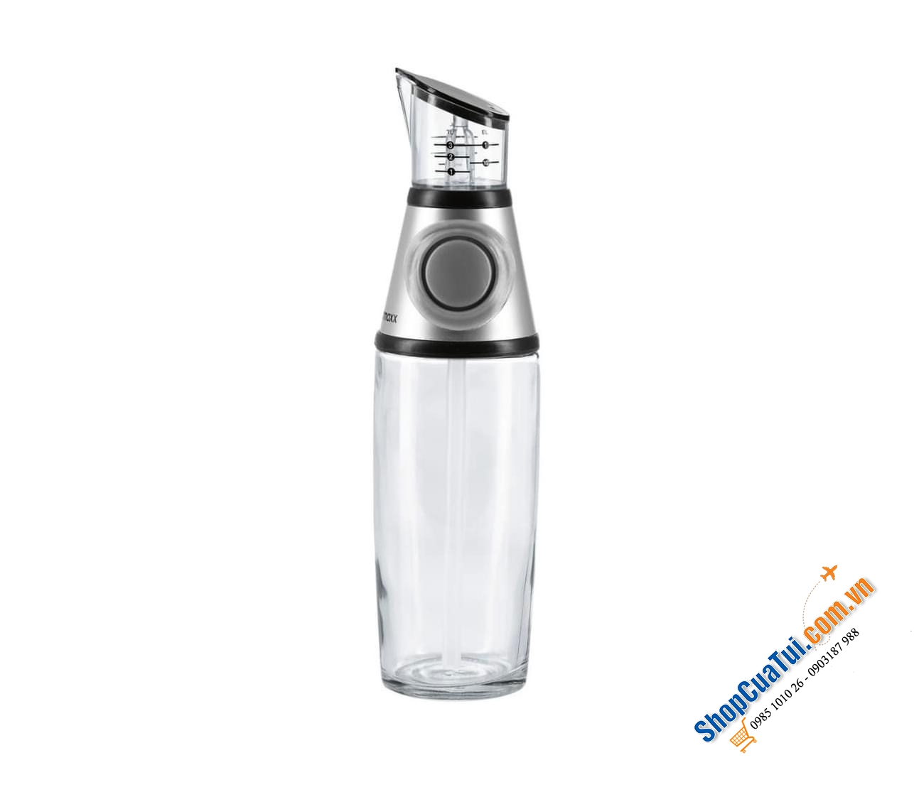 BÌNH ĐỰNG DẦU DẤM/ NƯỚC MẮM THUỶ TINH GOURMETT.